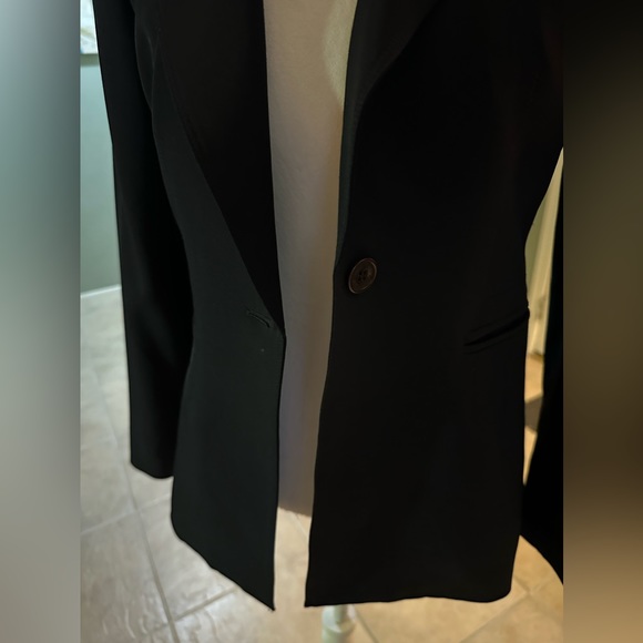 Anne Klein Suit (lined) Blazer Dark Navy Size 6 - Picture 2 of 4